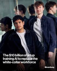 Mercor is promising to replicate most professional work. It was also  co-founded by twentysomethings who previously never held a real job. Tap  the link in bio to read the Big Take. (via @
