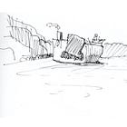Sketching Ships on the Panama Canal