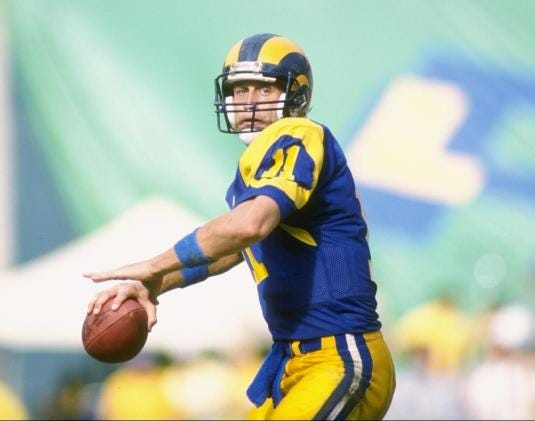 Jared Goff’s debut conjures up similarities to that of Jim Everett, 30 ...