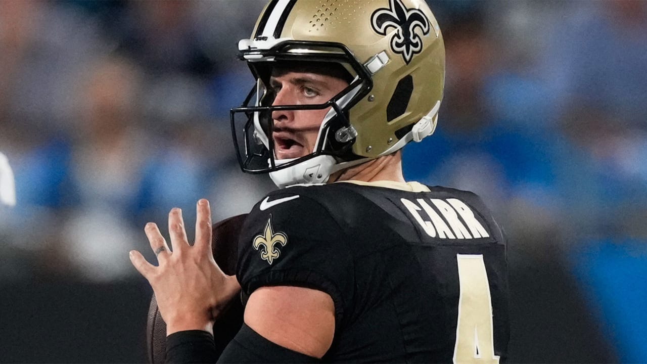 NFL Week 3: Saints QB Derek Carr drives productive second halves for New Orleans offense NFL Week 3: Saints QB Derek Carr drives productive second halves for New Orleans offense