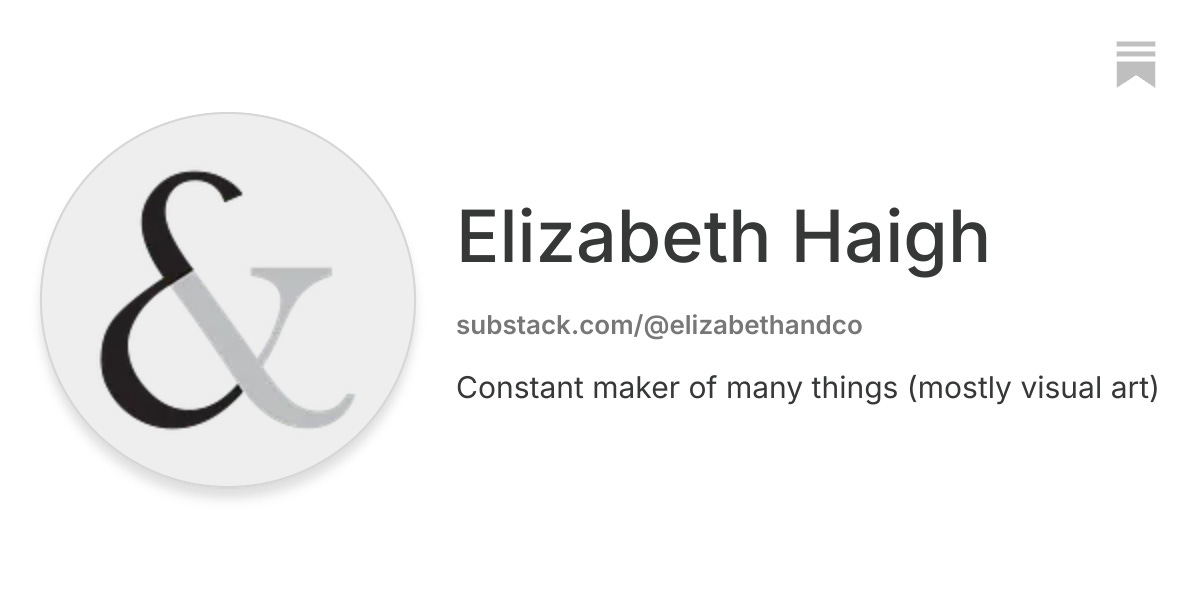 Elizabeth Haigh | Substack