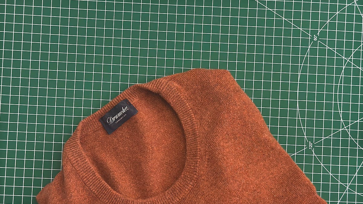 Drumohr cashmere sweater review