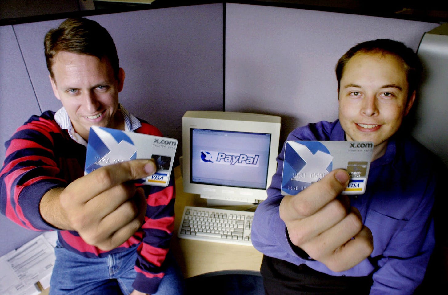 Elon Musk made his first millions in the 'PayPal Mafia'