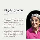 Vickie Gaynier: Portraying Corrie ten Boom