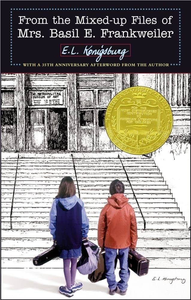 Amazon.com: From the Mixed-up Files of Mrs. Basil E. Frankweiler: 35th  Anniversary Edition: 9780689853227: Konigsburg, E.L., Konigsburg, E.L.:  Books