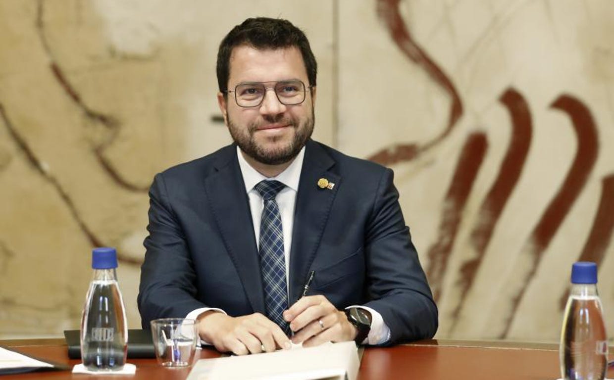 Pere Aragonès aspira a «un futuro compartido de los Países Catalanes» que  incluya a Valencia
