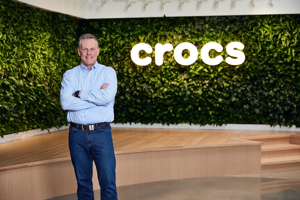 Crocs CEO Andrew Rees on Making the Brand a Mainstream Success.