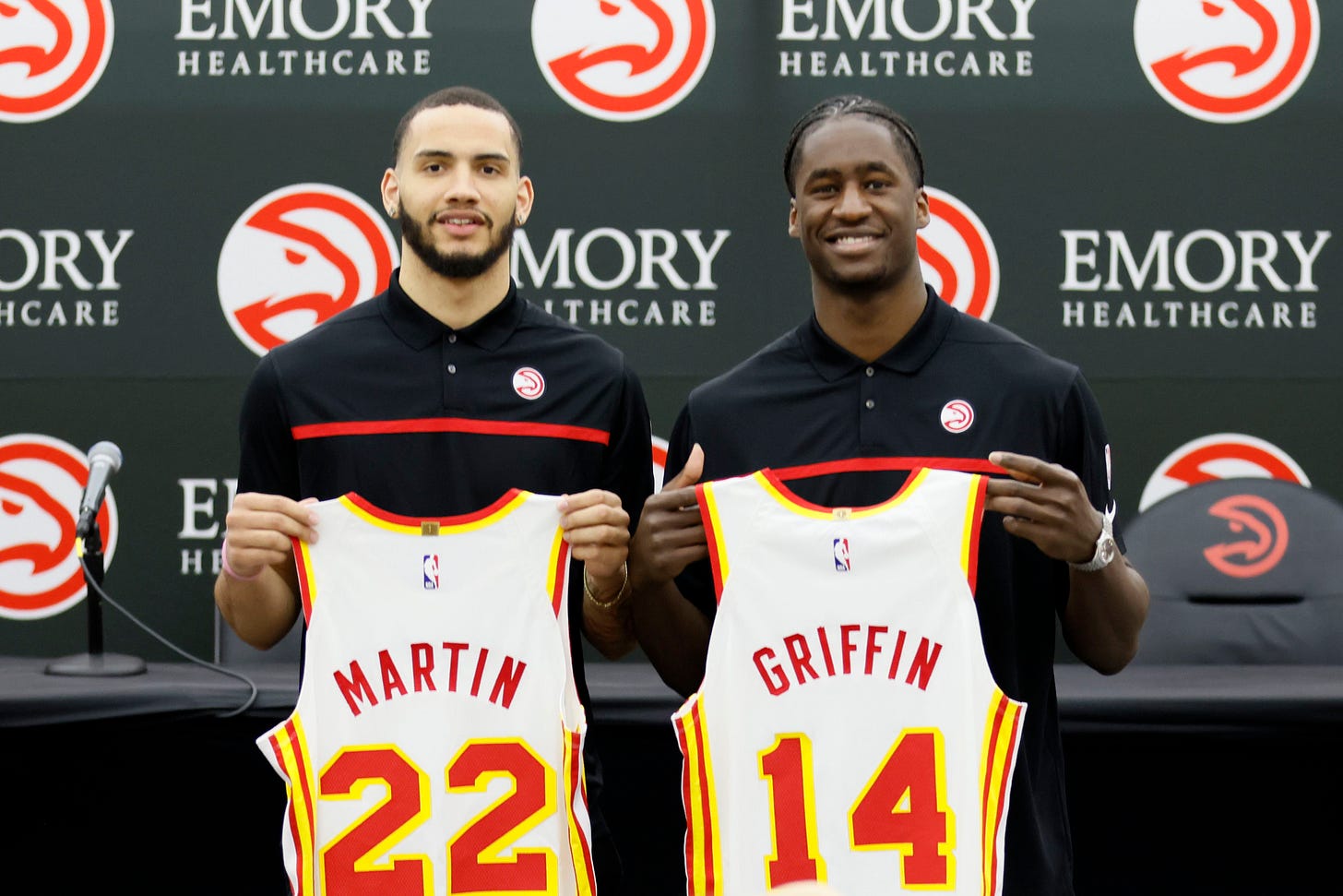 Hawks welcome AJ Griffin, Tyrese Martin to Atlanta after 2022 NBA draft