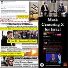 Musk: From satellites for Gaza to censoring for Israel