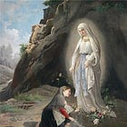 Colour Symbolism and Our Lady of Lourdes