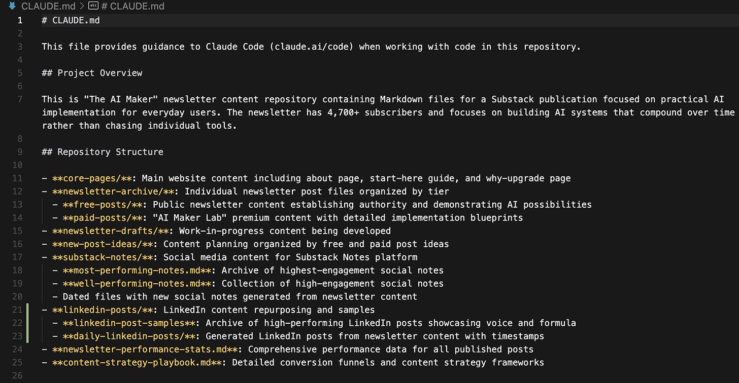 Claude Code File Structure How I Turned Claude Code Into My Personal AI Agent Operating System for ...