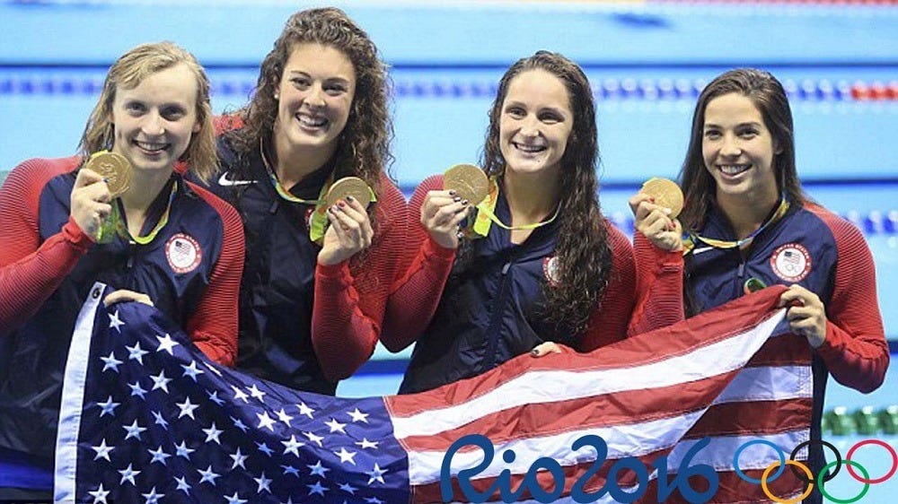 Katie Ledecky wins third gold medal at Rio Olympics 2016 images Katie Ledecky wins third gold medal at Rio Olympics 2016 images