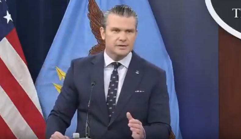 Pete Hegseth's Tantrum Shows That Trump Has Already Lost In Iran