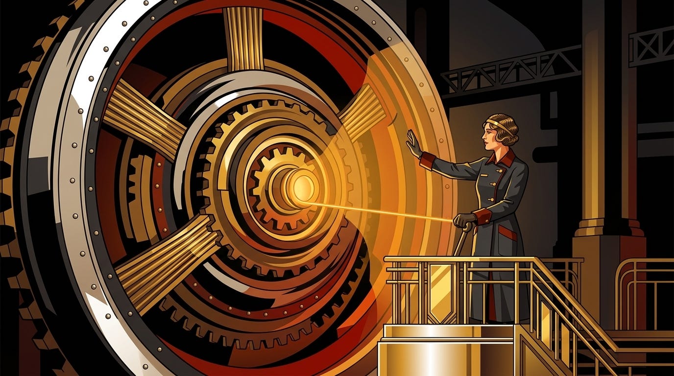 The loop runs on its own. The whole trick is staying able to steer it.