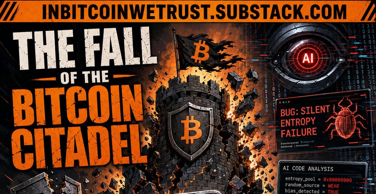 The Story Behind the Hack: The Fall of the Bitcoin Citadel and the $88 Million Coldcard Catastrophe.
