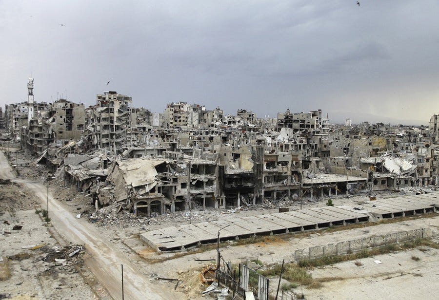 Syria's City of Homs, Shattered by War - The Atlantic