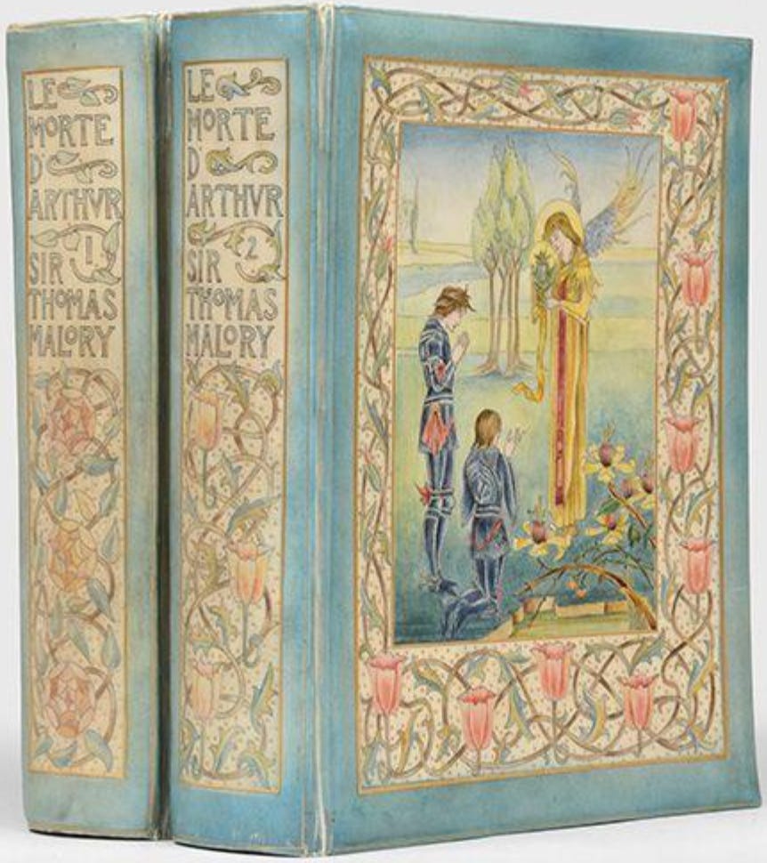 1893 edition of Le Morte d'Arthur