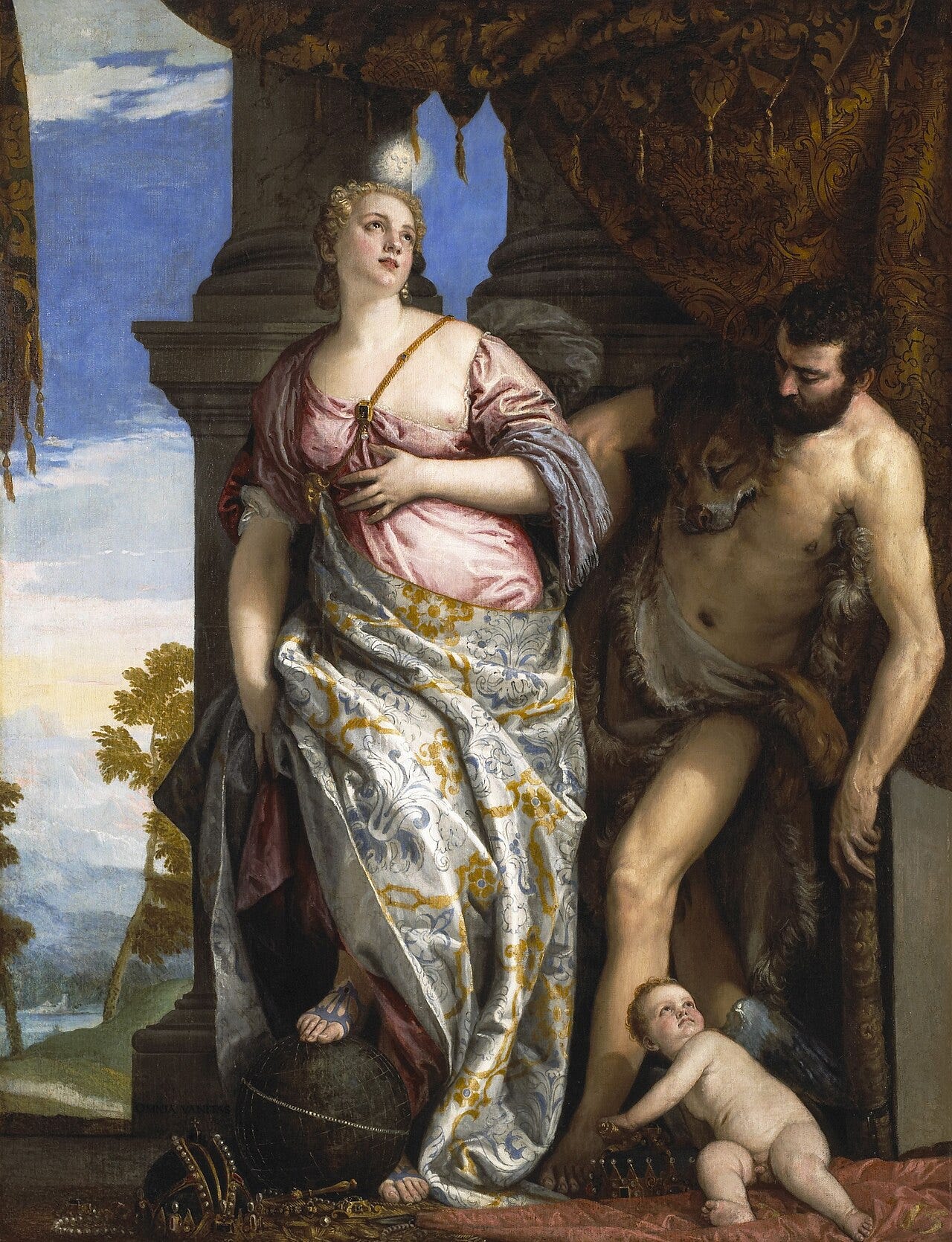 Veronese Allegory of Wisdom and Strength Veronese Allegory of Wisdom and Strength