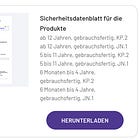 Das Comirnaty Sicherheitsdatenblatt