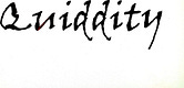Quiddity