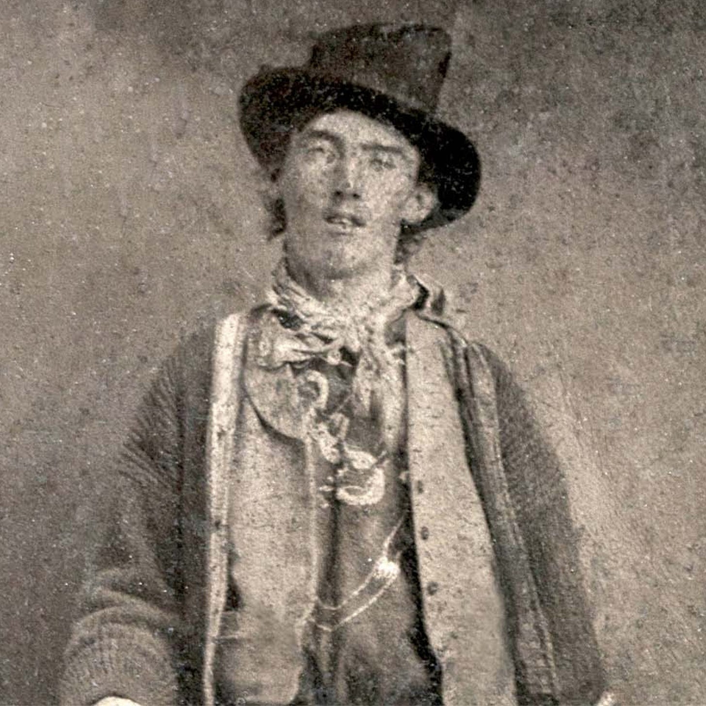 Photo of Billy the Kid. Photo of Billy the Kid.