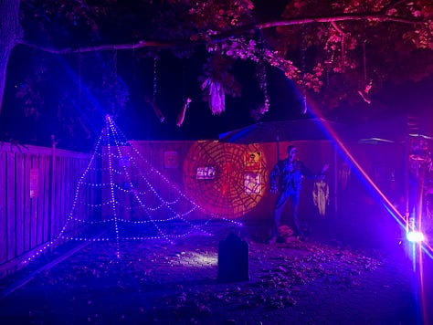 Playing... with images. The sights, sounds and sentiments of Halloween.