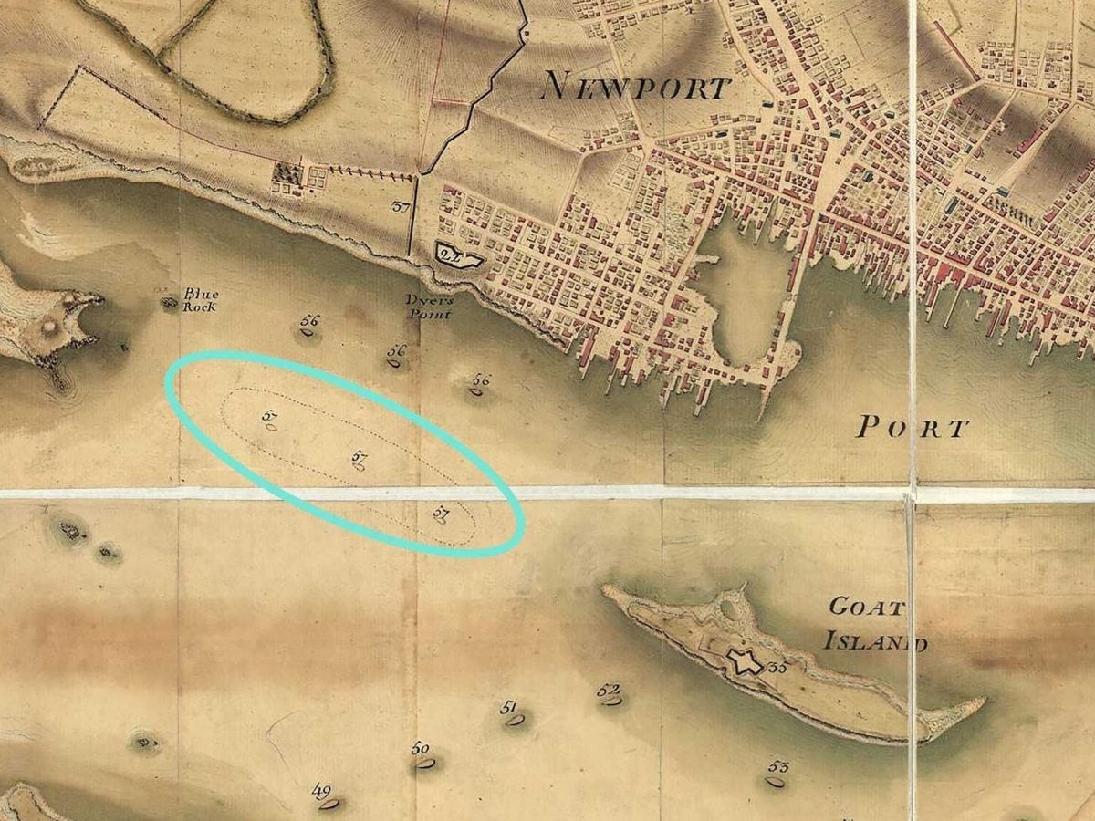 Australian National Maritime Museum releases further evidence to support its case for identifying Endeavour/Lord Sandwich shipwreck in Newport Harbor