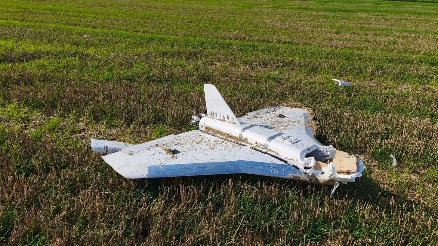 Podsumowanie sytuacji naruszeń polskiej granicy przez rosyjskie drony z  9/10 września 2025 - Świat Dronów