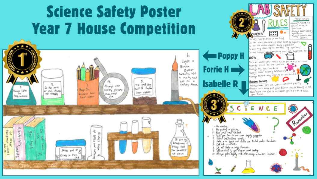 science safety poster year 7