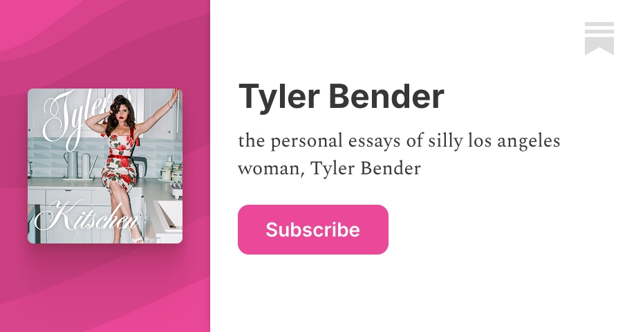Tyler Bender | Substack