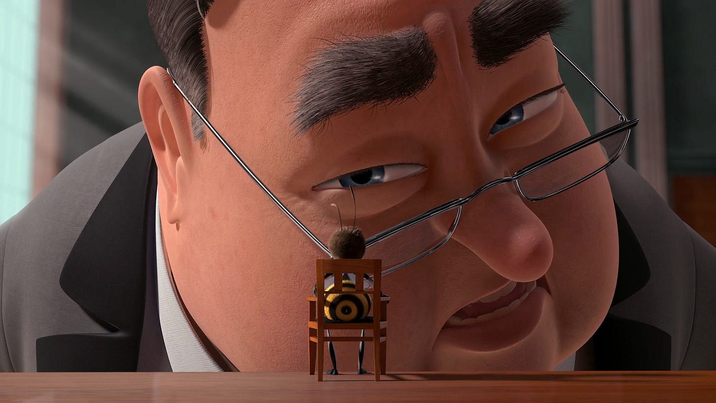 "Are your her little... bedbug?"