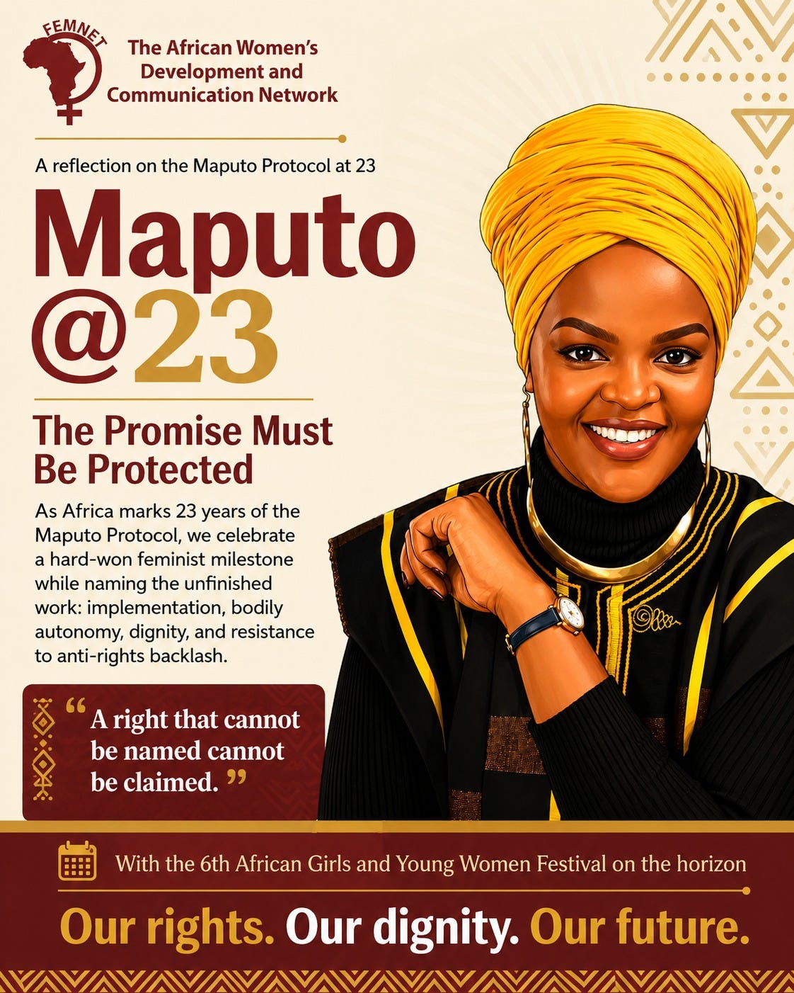 FEMNET | Maputo@ 23: The Promise Must Be Protected - FEMNET