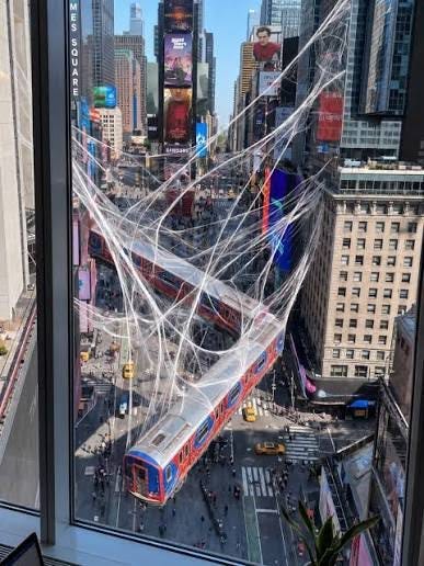 🕸 Spider-Man: Brand New Day takes over New York City Times Square ...