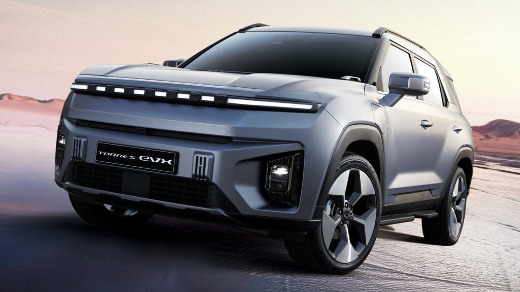 ssangyong torres evx