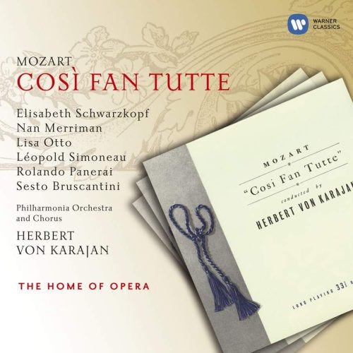 The Essential Recordings of Mozart's Cosi fan tutte | InterClassical The Essential Recordings of Mozart's Cosi fan tutte | InterClassical