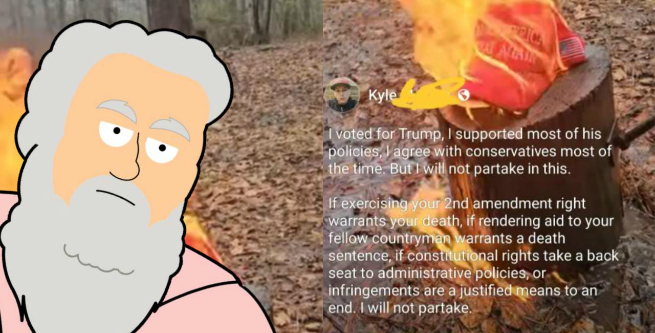 Trump Voters Are Burning Their Hats Over ICE Executions