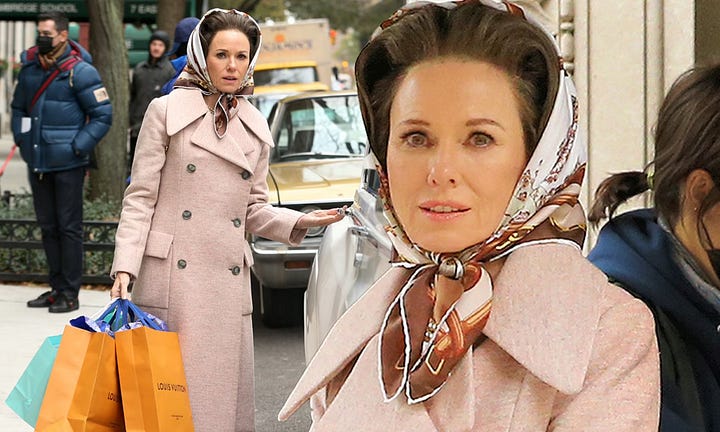 Naomi Watts as Babe Paley in Feud: Capote Vs. The Swans