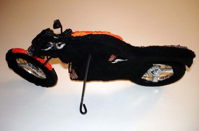 art beading blog bead embroidery beaded Buell motorcycle Boston fire hydrant pop art artist art beading blog bead embroidery beaded Buell motorcycle Boston fire hydrant pop art artist