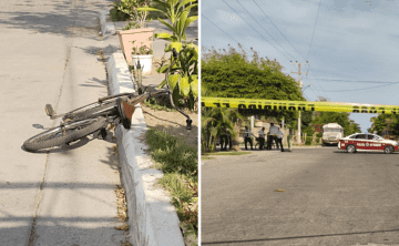 Hombre muere al pasear en bicicleta en Los Mochis, Sinaloa Hombre muere al pasear en bicicleta en Los Mochis, Sinaloa