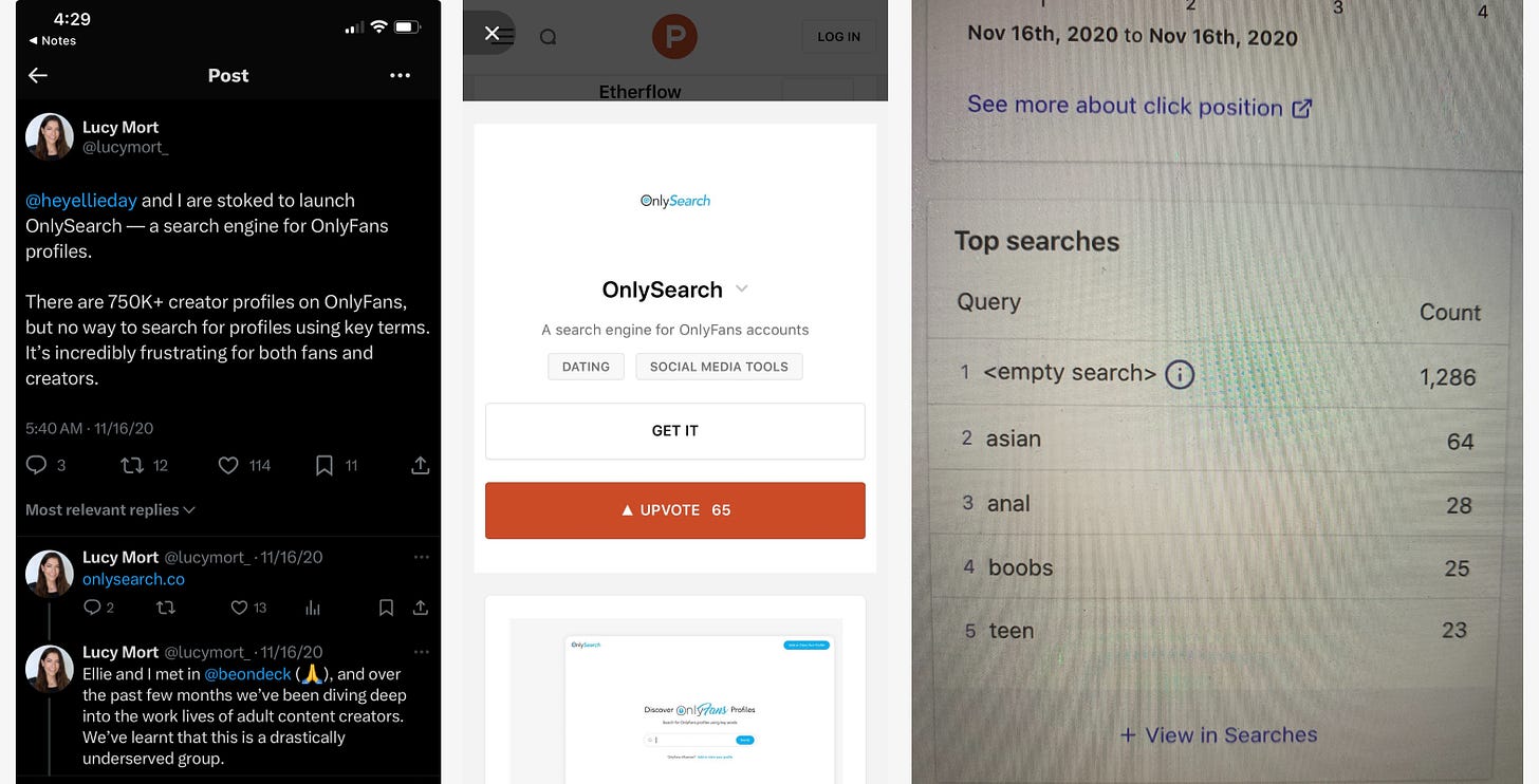 The story of how we built OnlySearch: #1 OnlyFans search engine