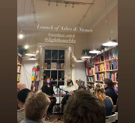 Picturs of bookshops in Edinburgh, a book launch and shmoozing