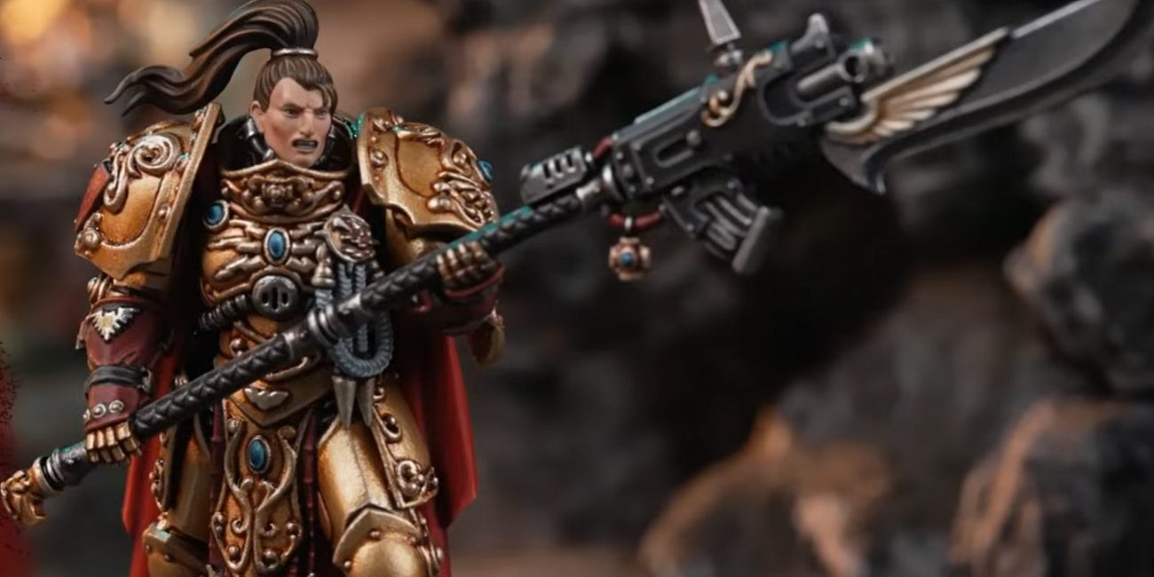 Sargon Of Akkad Reacts To Female Adeptus Custodes Miniatures: "The Imperium Has Fallen"