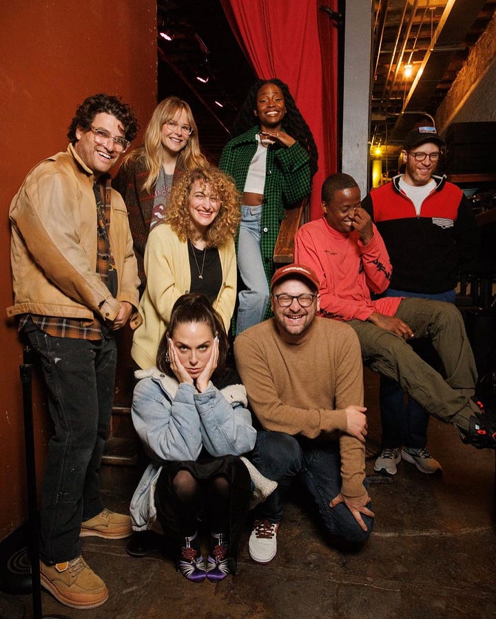 Everyone from Jesse's book release party except for Jesse.