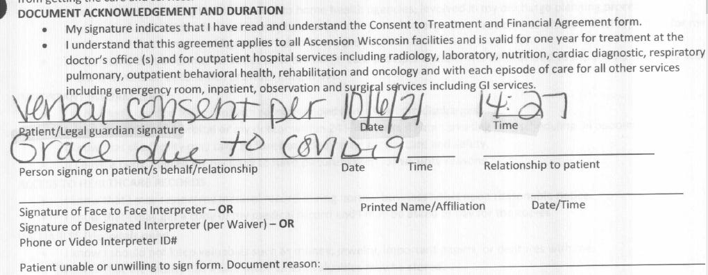 A close-up of a medical form

AI-generated content may be incorrect.