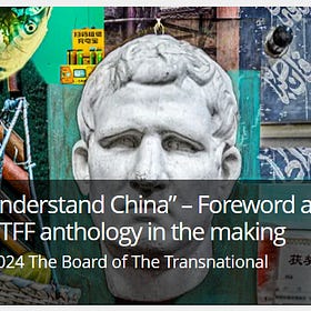 "If You Want To Understand China" (intro)