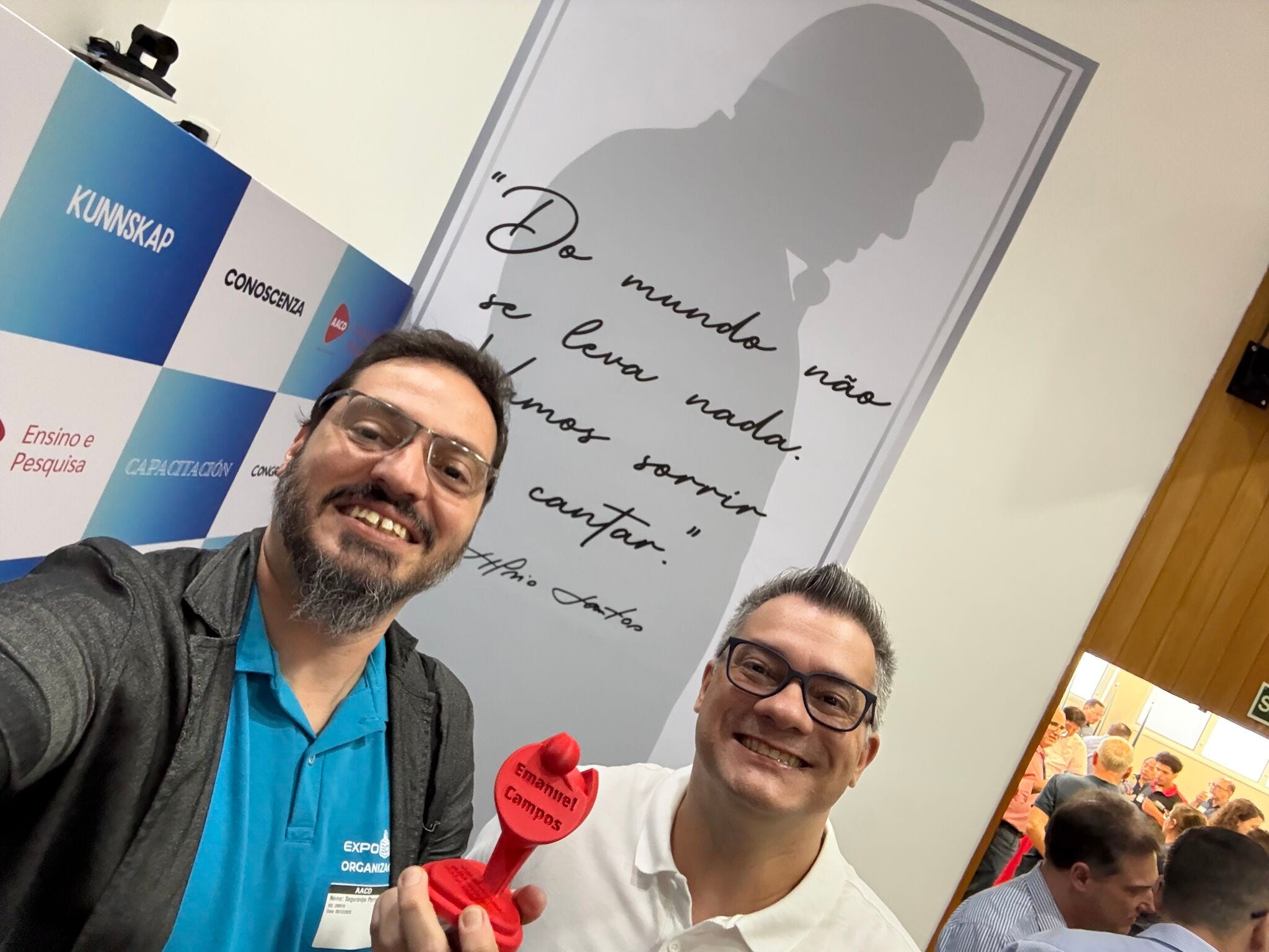 Encontro de parceiros da AACD - Emanuel Campos - Impresso3D