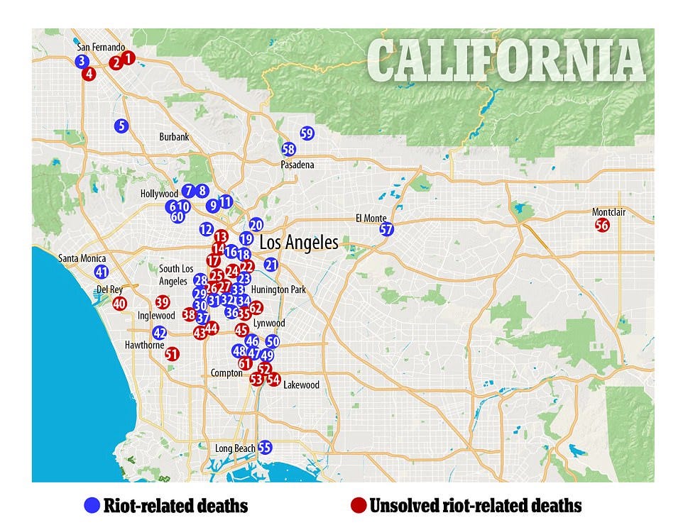 25 years after Rodney King riots, deaths still unsolved | Daily Mail Online