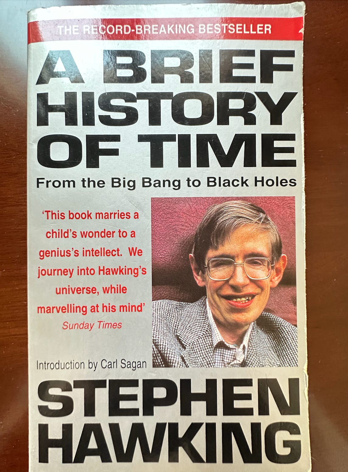A Brief History of Time Stephen Hawking
