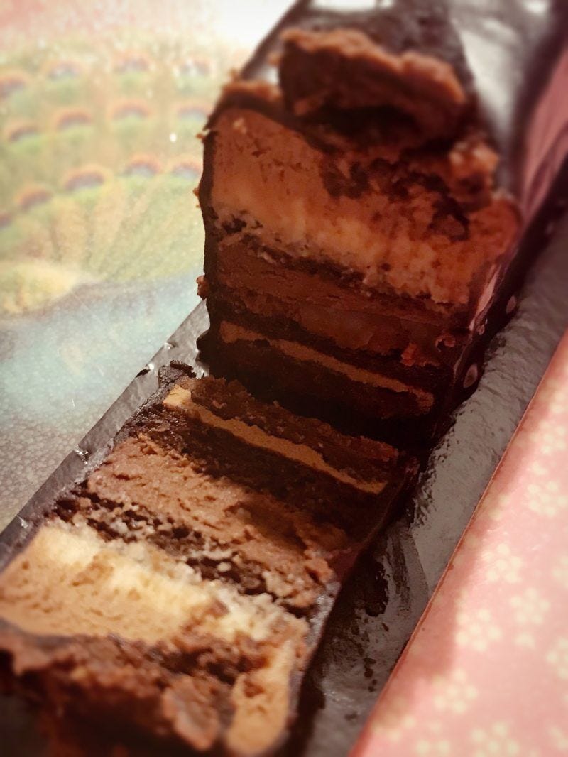 entremet chocolat vanille Cyril Lignac