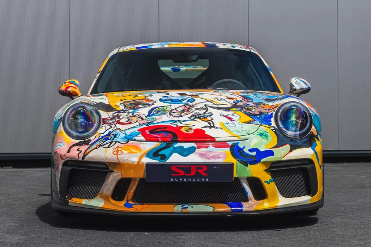 Porsche 911 gt3 art car